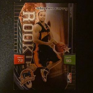 Stephen Curry Rookie Basketball Card